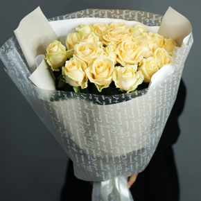 Букет из 19 роз Аваланж (70 см) в Электрогорске