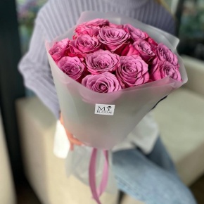 Букет из 15 роз Меритим (50 см) в Электрогорске
