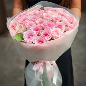 Букет из 25 махровых роз (60 см) в Электрогорске