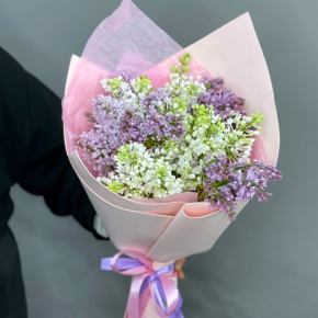 Букет из 11 веток сирени микс в Электрогорске