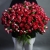 Букет из 51 кустовой рубиновой розы (50 см) в Электрогорске Букет из 51 кустовой рубиновой розы (50 см) в Электрогорске