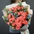 Букет "Фортуна" из коралловых роз и оксипеталума в Электрогорске Букет "Фортуна" из коралловых роз и оксипеталума в Электрогорске