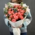 Букет "Фортуна" из коралловых роз и оксипеталума в Электрогорске Букет "Фортуна" из коралловых роз и оксипеталума в Электрогорске