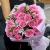 Букет из 21 розовой розы Аква (50 см) в Электрогорске