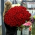 Букет 101 красная роза Ред Наоми (60 см) в Электрогорске