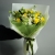 Букет "Зеленая фея" из роз, эустом, скимии и ромашек в Электрогорске Букет "Зеленая фея" из роз, эустом, скимии и ромашек в Электрогорске