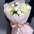 Букет "Белый жемчуг" из гортензий и пионов в Электрогорске Букет "Белый жемчуг" из гортензий и пионов в Электрогорске