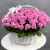 Композиция в корзине из 101 розовой розы Аква (40 см) в Электрогорске Композиция в корзине из 101 розовой розы Аква (40 см) в Электрогорске